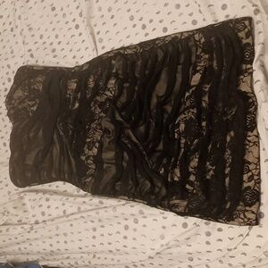 Strapless S size 8 lace dress